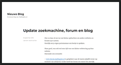 Desktop Screenshot of nieuws.myblogsite.nl